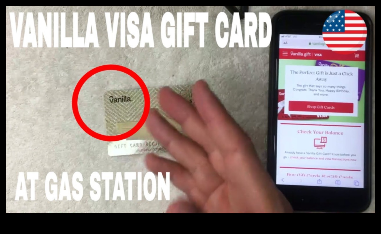 can you use visa gift cards at gas stations