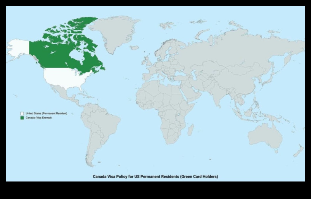 do green card holders need visa to canada