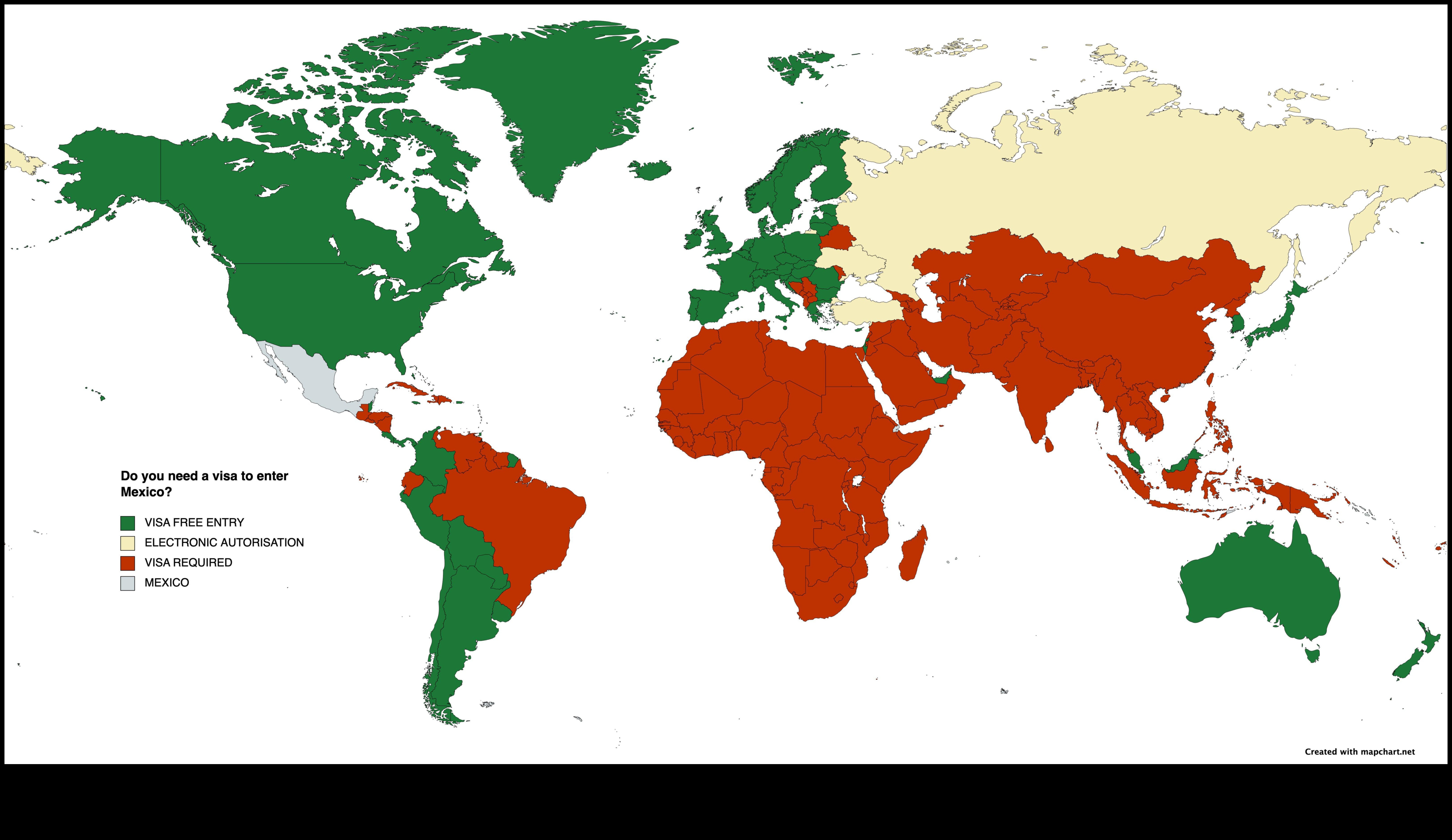 how long can you stay in mexico without a visa