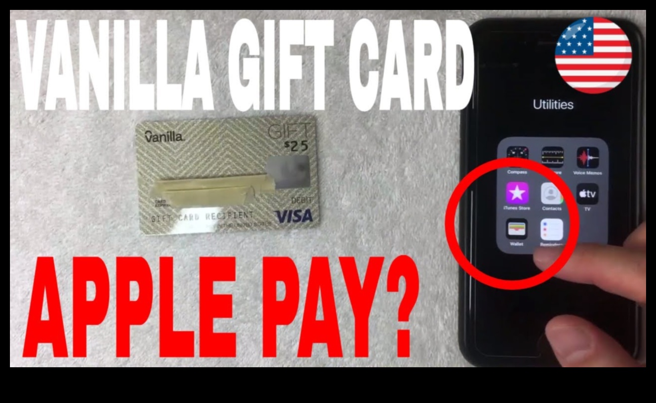 can i add visa gift card to apple pay